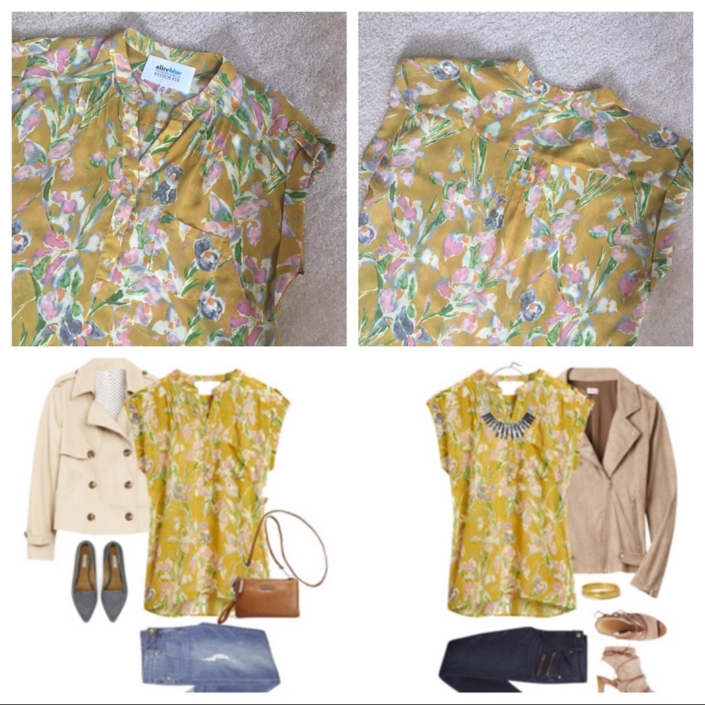 Regulus Henley Blouse from Stitch Fix